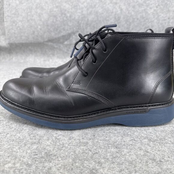 Cole Haan Men's‎ Original Grand Chukka Boot Men's 9 Black Style C34637 Lace Up - Picture 4 of 11